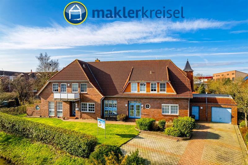 Nordseeheilbad Bensersiel: Gepflegte Pension mit Eigentümerwohnung in Top-Lage!