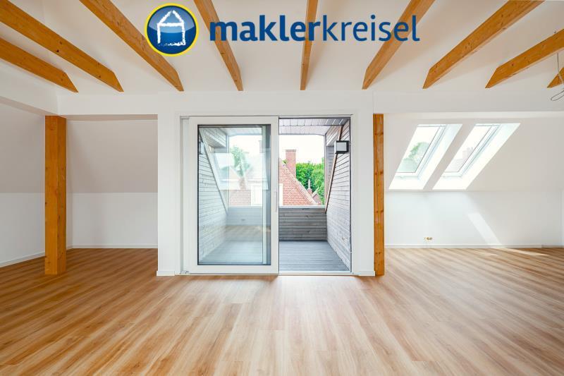LICHT & LUFT – Dachgeschossjuwel mit Loggia & Charme! Barrierefrei & provisionsfrei