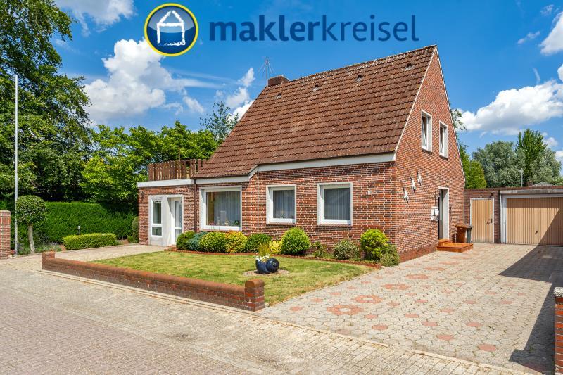 Esens: Einfamilienhaus mit Garage in Top-Sackgassenlage unweit der Innenstadt!