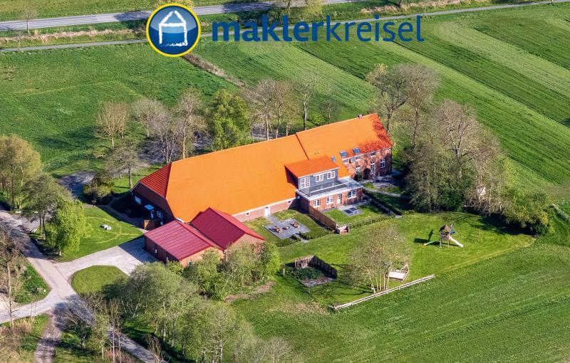 Bensersiel: TOP Sanierte Ferienwohnungen am Deich mit Spielscheune und weiteren Extras!