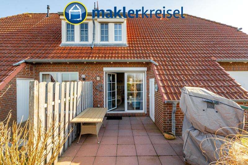 Nordseeheilbad Carolinensiel: super gepflegtes Reihenmittelhaus mitTerrasse in absoluter Top-Lage!