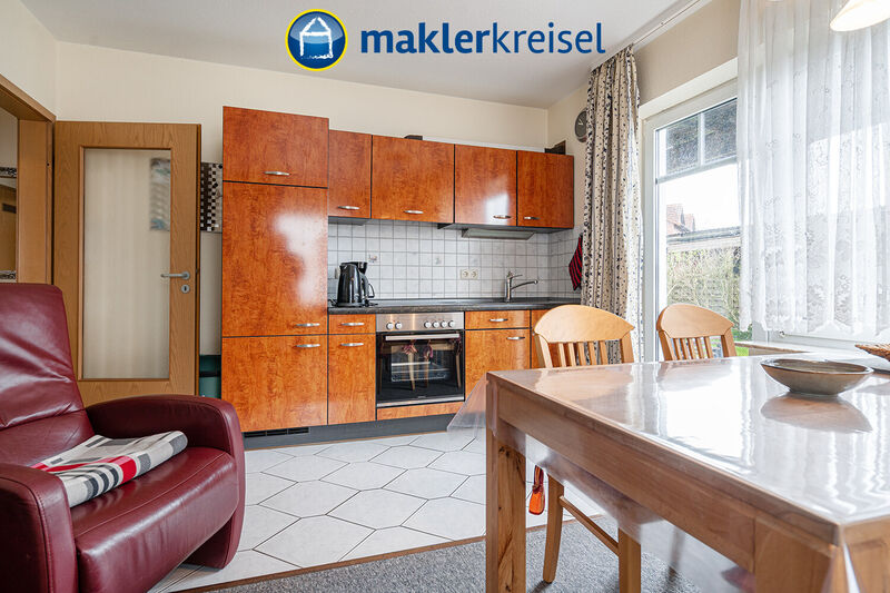 Harlesiel: Gepflegte Erdgeschosswohnung mit Terrasse in toller Lage