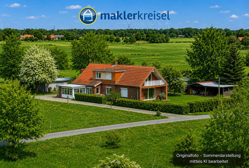 Ruhige Alleinlage in Blomberg – Wohnhaus mit Potenzial und Weideland