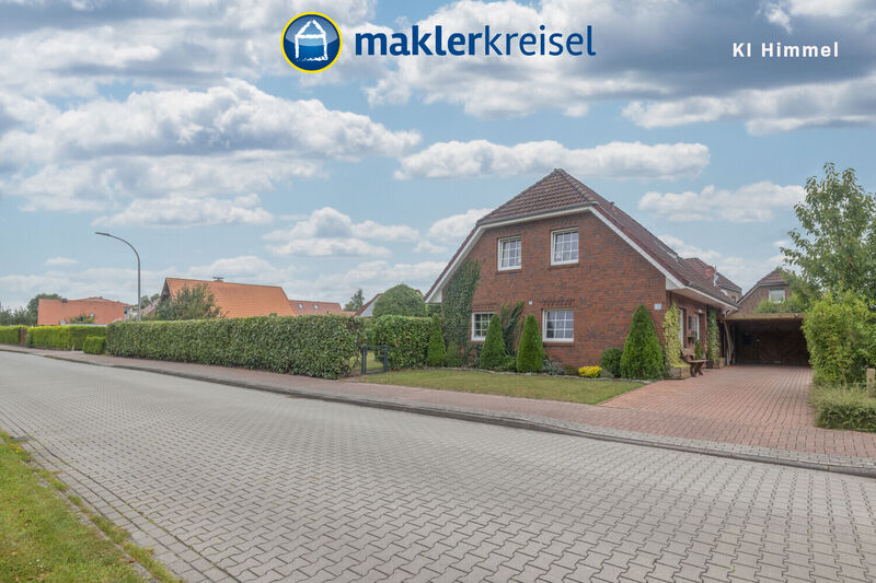 Gepflegtes Einfamilienhaus mit möglicher Einliegerwohnung auf großzügigem Eigentumsgrundstück in Moordorf